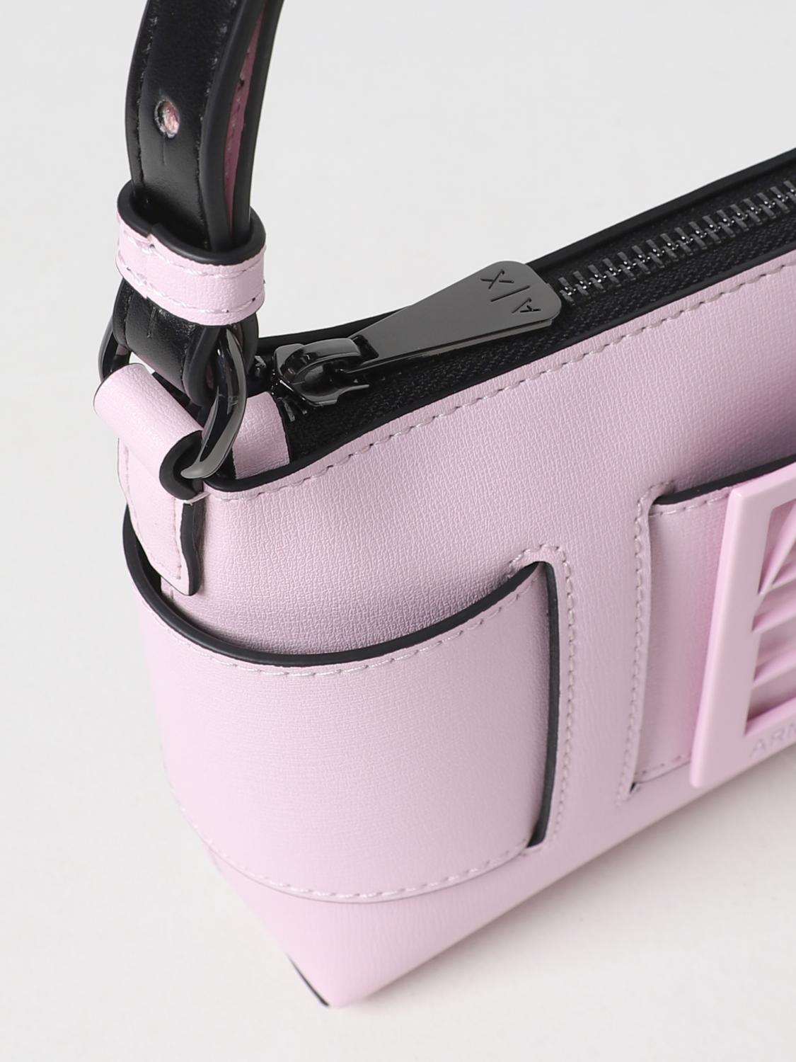 ARMANI EXCHANGE SAC PORTÉ ÉPAULE: Sac porté épaule femme Armani Exchange, Rose - Img 3