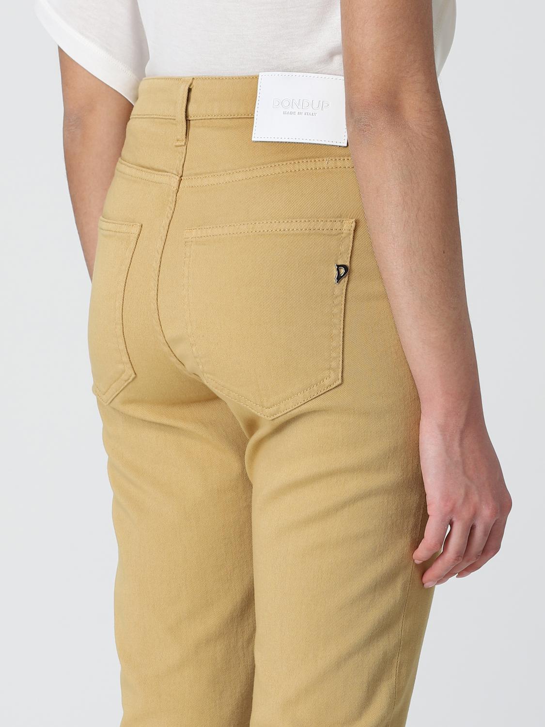 DONDUP PANTALONES: Pantalón mujer Dondup, Oro - Img 3