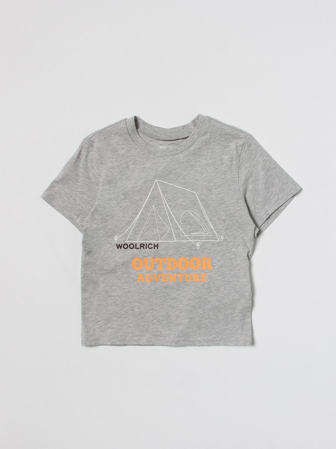 WOOLRICH CAMISETA: Camiseta niños Woolrich, Gris - Img 1