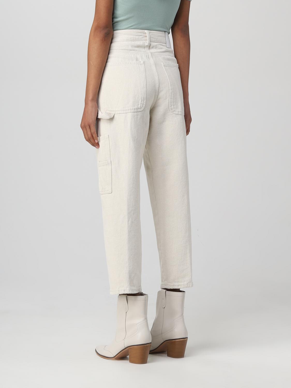 DONDUP PANTS: Dondup pants in cotton and hemp, Blue - Img 2