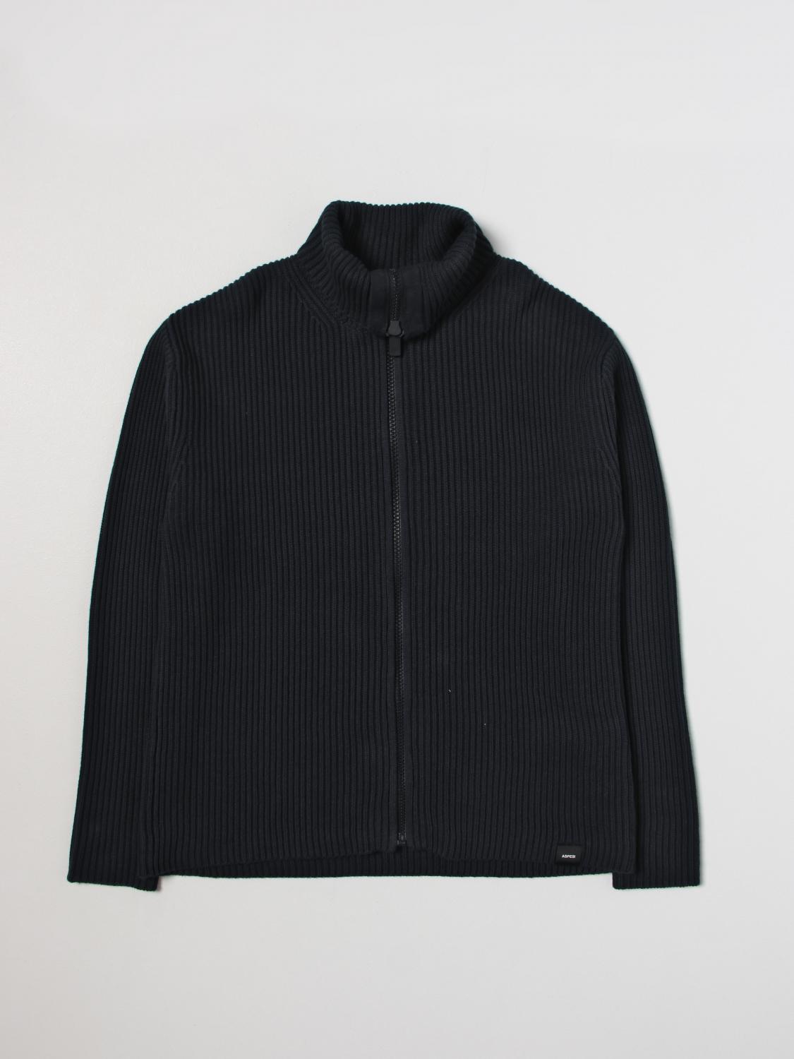 ASPESI JERSEY: Cárdigan mujer Aspesi, Azul Oscuro - Img 1