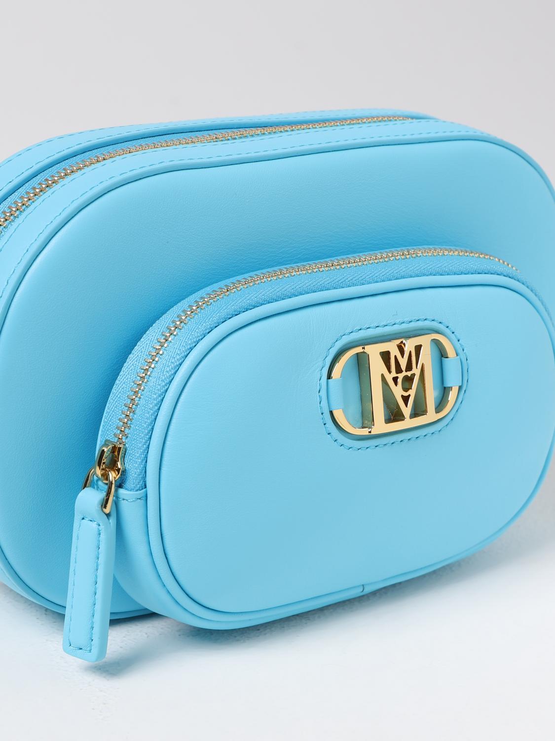 MCM MINI BOLSO: Bolso de hombro mujer Mcm, Azul Claro - Img 3