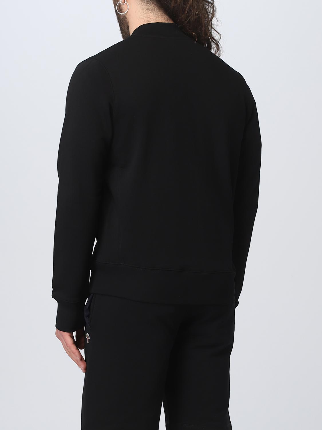 PS PAUL SMITH CHAQUETA: Cazadora bomber Ps Paul Smith de algodón, Negro - Img 3