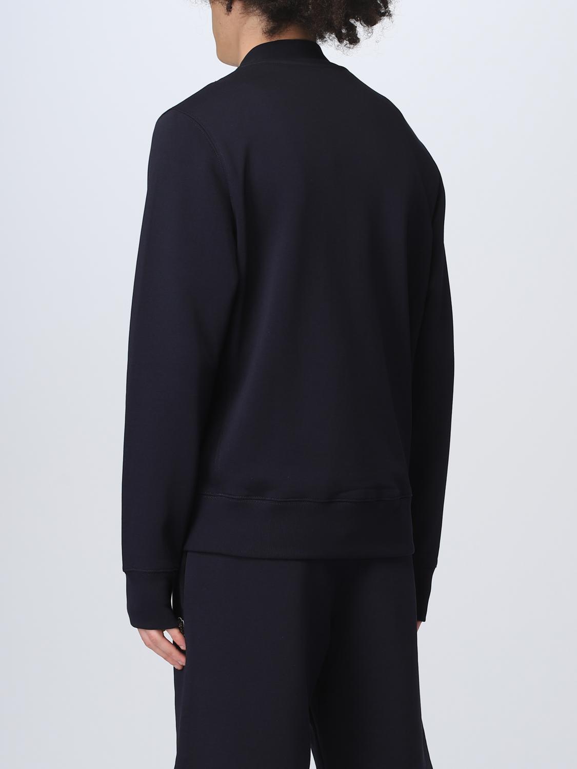 PS PAUL SMITH CHAQUETA: Cazadora bomber Ps Paul Smith de algodón, Azul Oscuro - Img 2