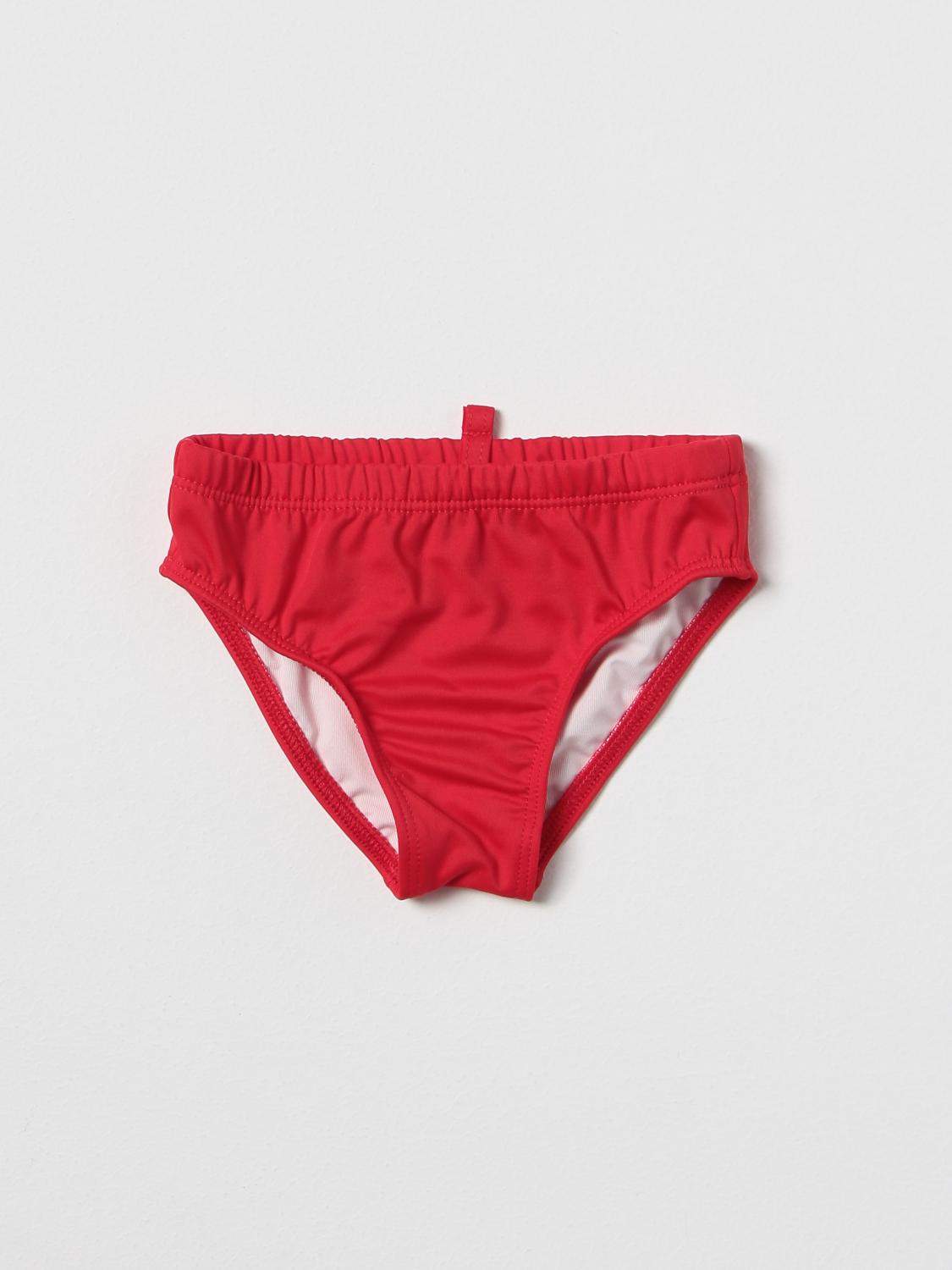 DSQUARED2 BADEMODE: Bademode kinder Dsquared2 Junior, Rot - Img 1