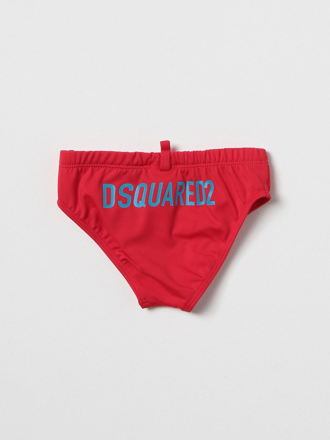 DSQUARED2 BADEMODE: Bademode kinder Dsquared2 Junior, Rot - Img 2