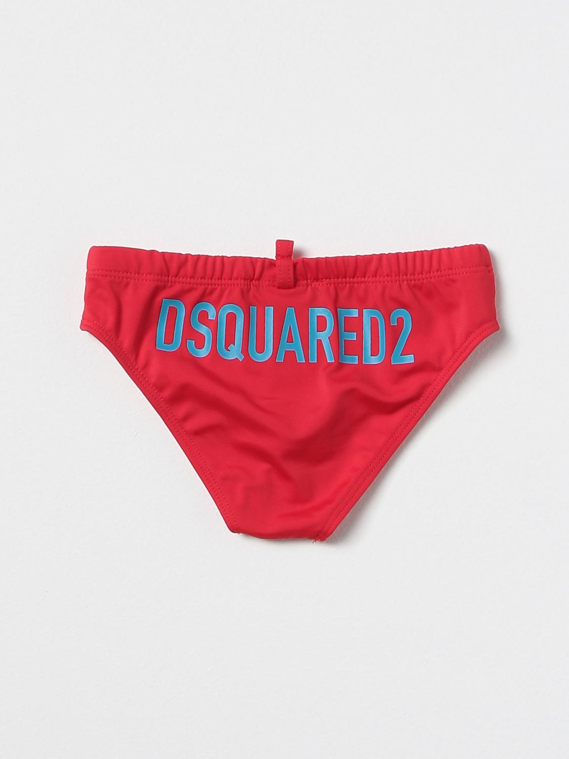 DSQUARED2 BADEMODE: Bademode kinder Dsquared2 Junior, Rot - Img 2