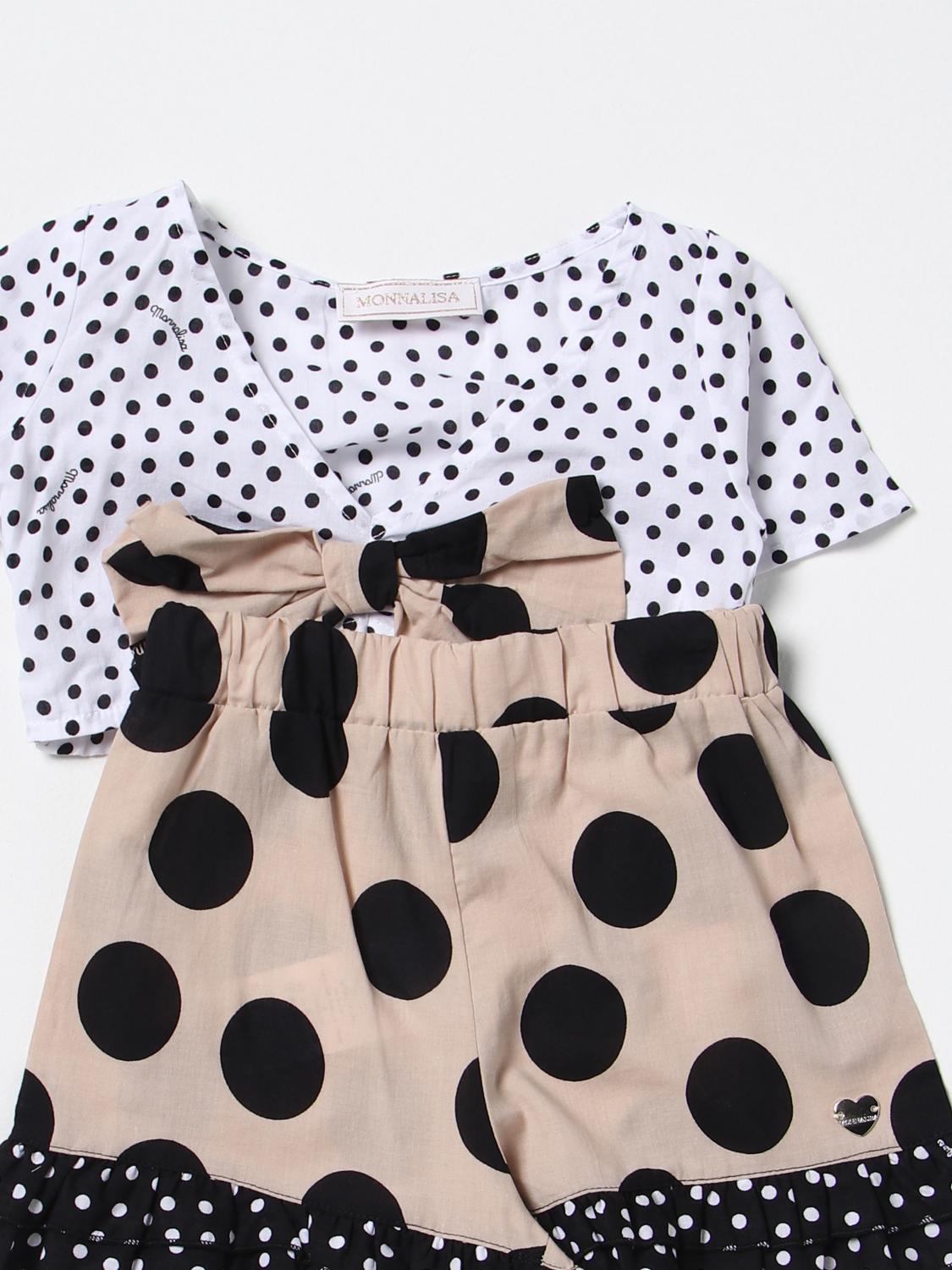 MONNALISA VESTIDO: Vestido niños Monnalisa, Blanco - Img 3