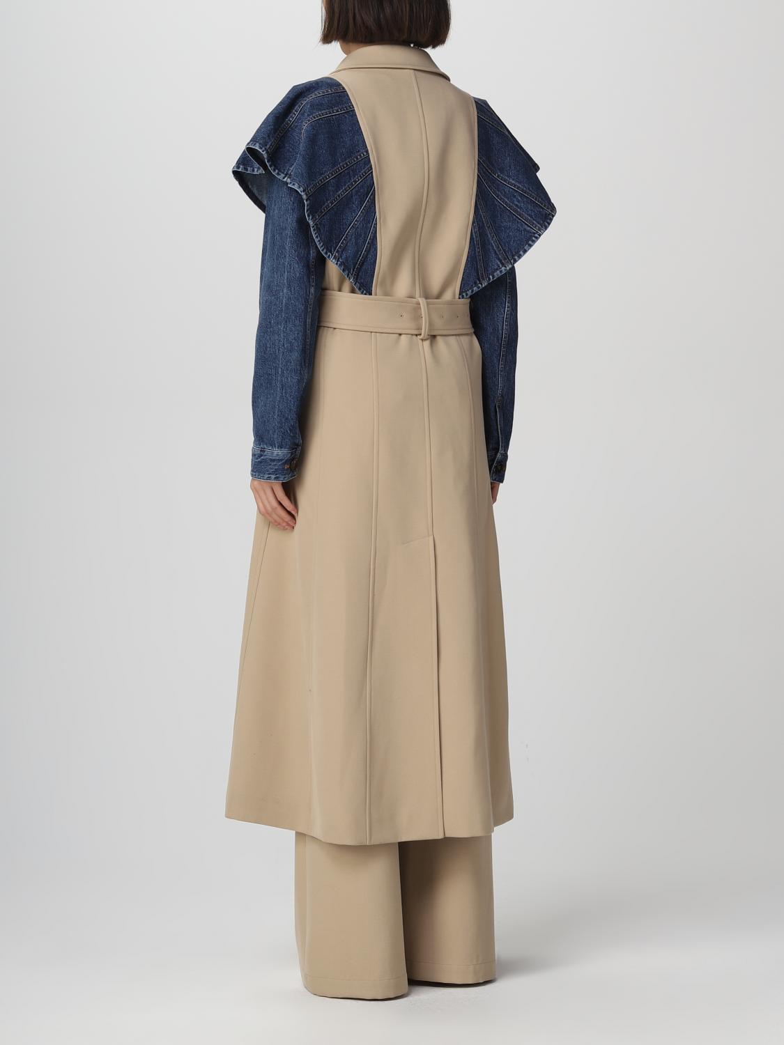 CHLOÉ COAT: Coat woman ChloÉ, Beige - Img 3