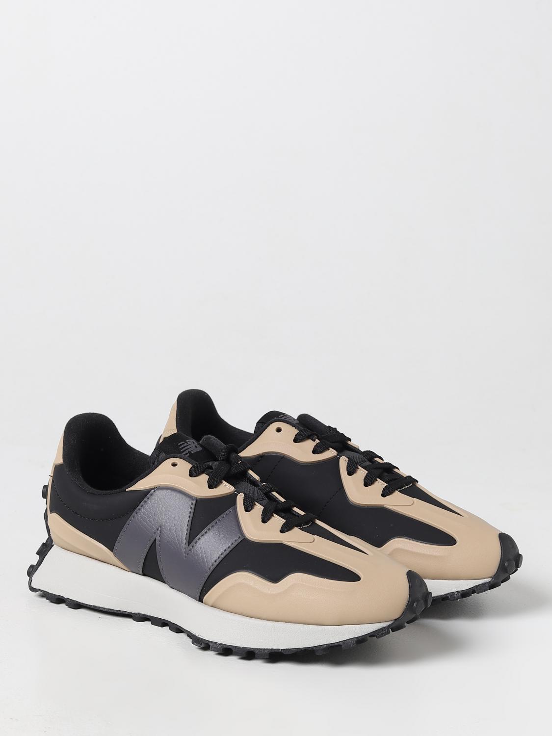 NEW BALANCE SNEAKERS: Sneakers 327 New Balance in nylon e gomma, Grigio - Img 2