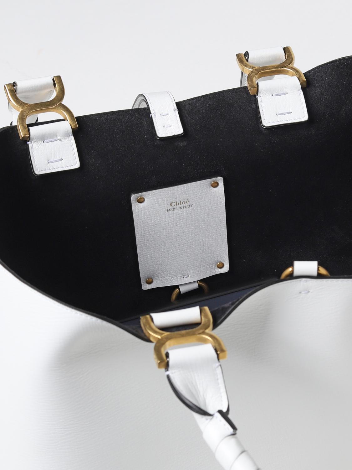 CHLOÉ BOLSO DE MANO: Bolso de mano mujer ChloÉ, Blanco - Img 4