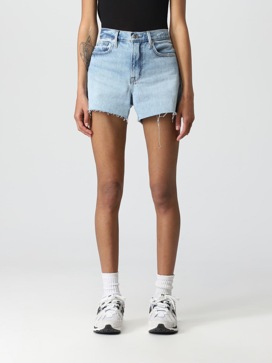FRAME SHORT: Short femme Frame, Bleu - Img 1