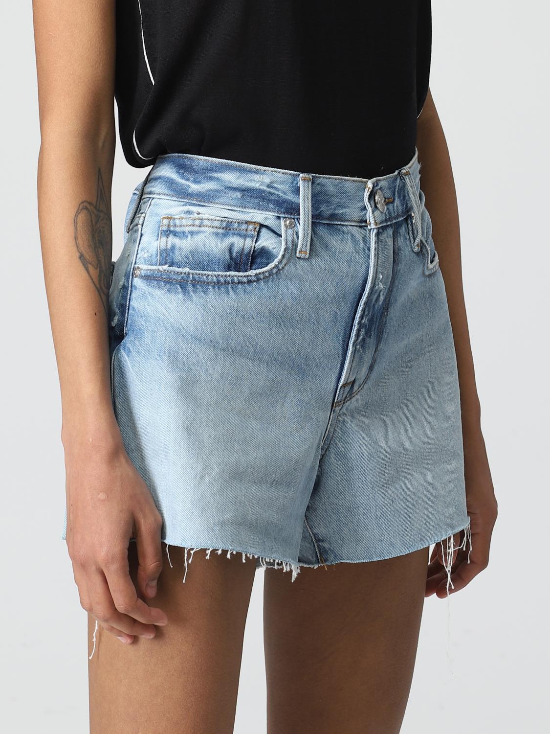 FRAME SHORT: Short femme Frame, Bleu - Img 3