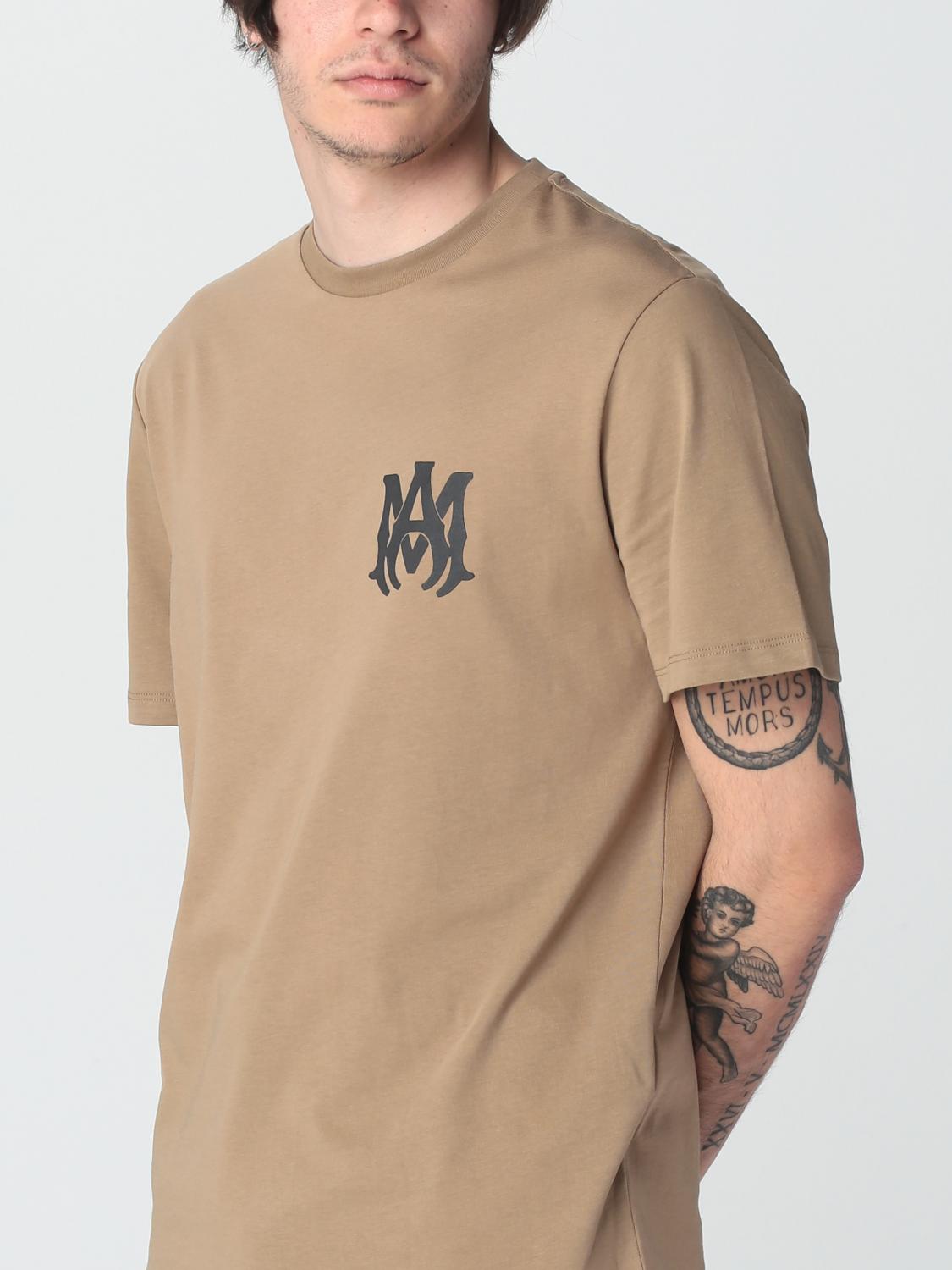 Amiri T-shirt men - Brown | MJL015 | GIGLIO.COM