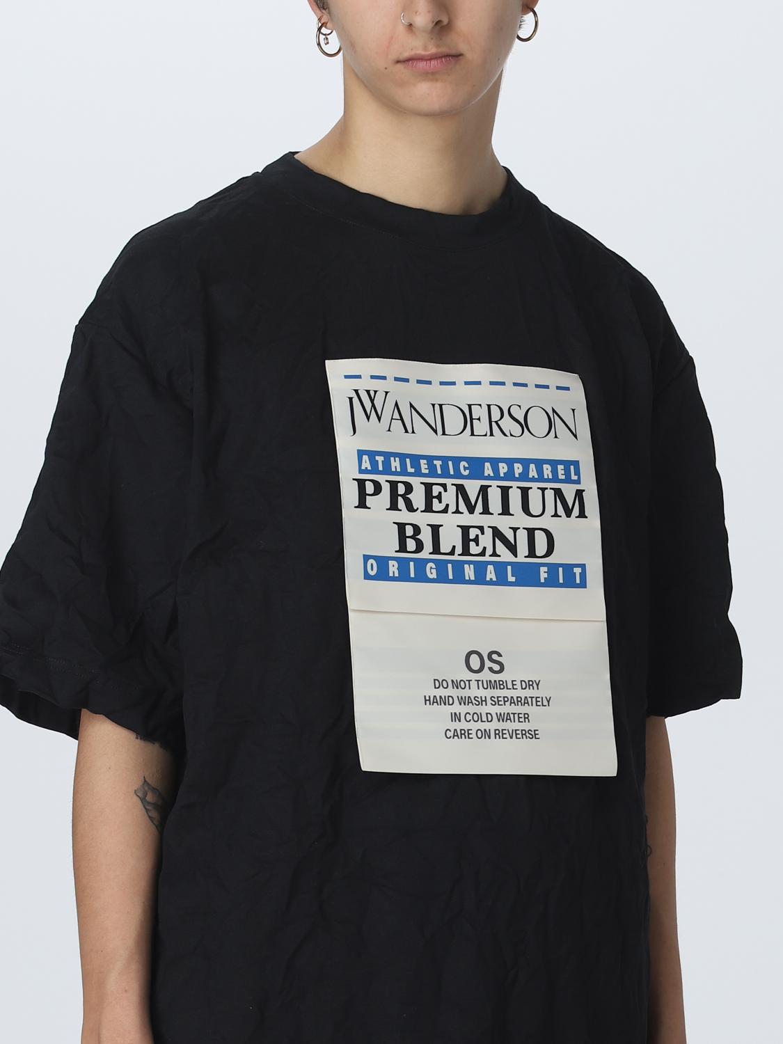 Jw Anderson T-shirt woman - Black | JD0029PG1283 | GIGLIO.COM