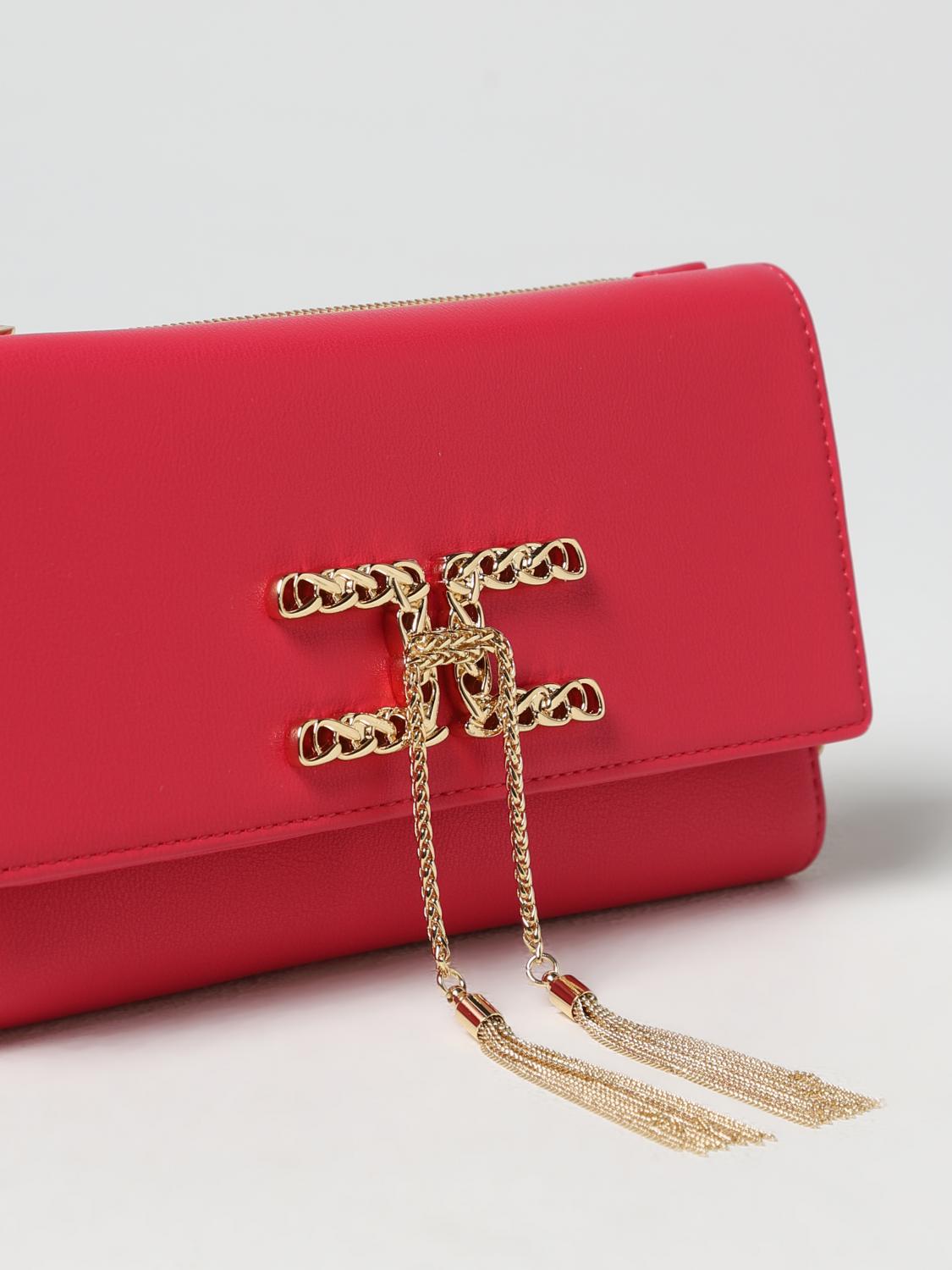 ELISABETTA FRANCHI BORSA MINI: Borsa Elisabetta Franchi in pelle sintetica, Fuxia - Img 3