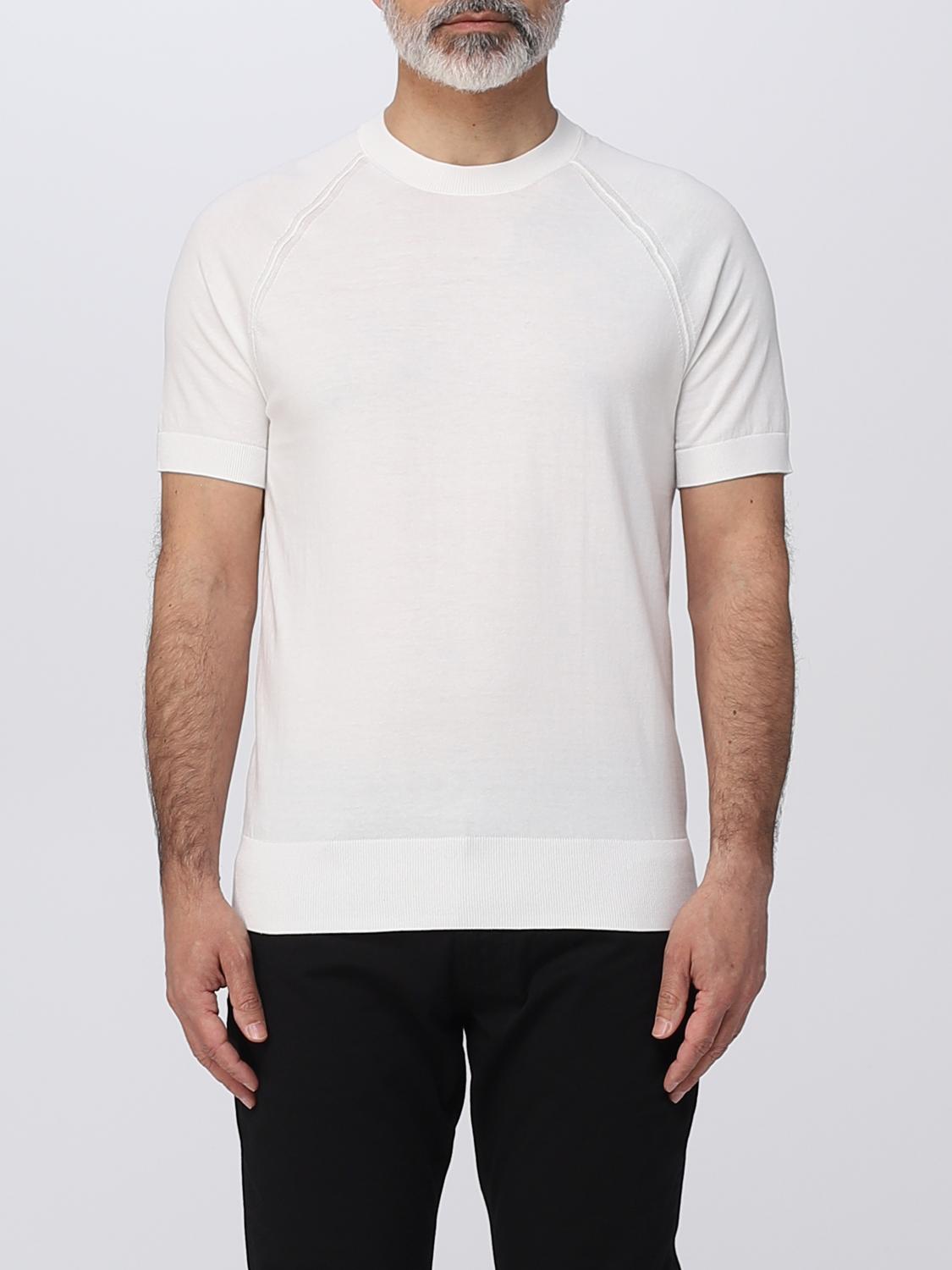 PAOLO PECORA T-SHIRT: Pull homme Paolo Pecora, Blanc - Img 1