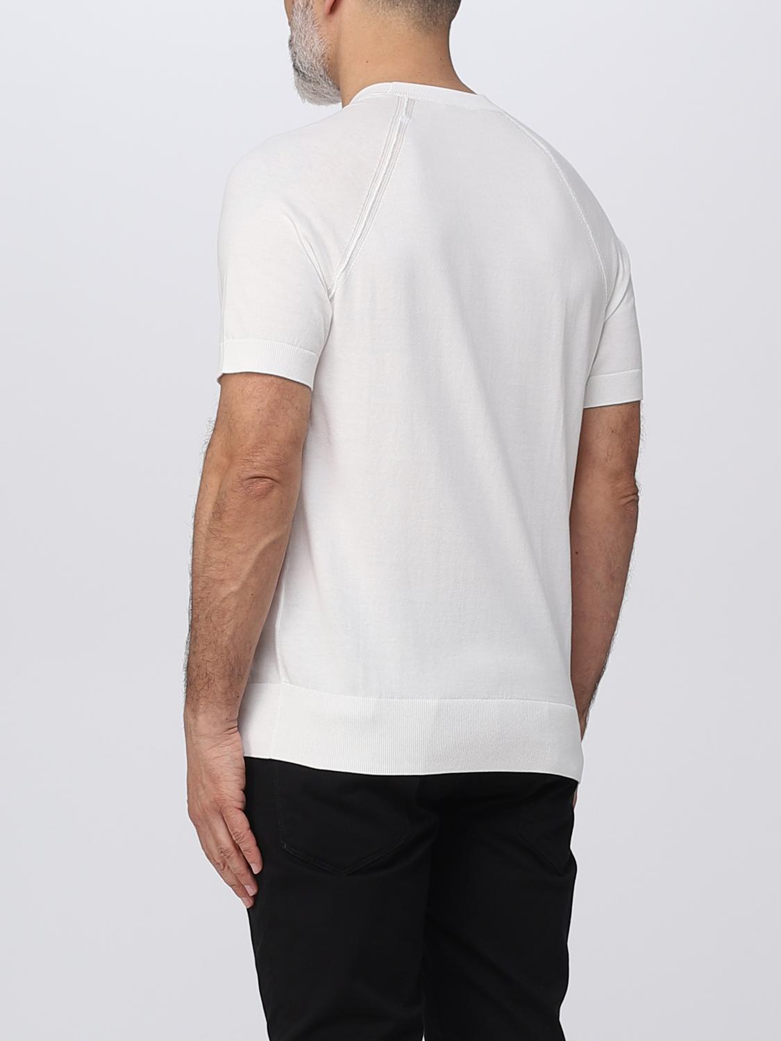 PAOLO PECORA T-SHIRT: Pull homme Paolo Pecora, Blanc - Img 2