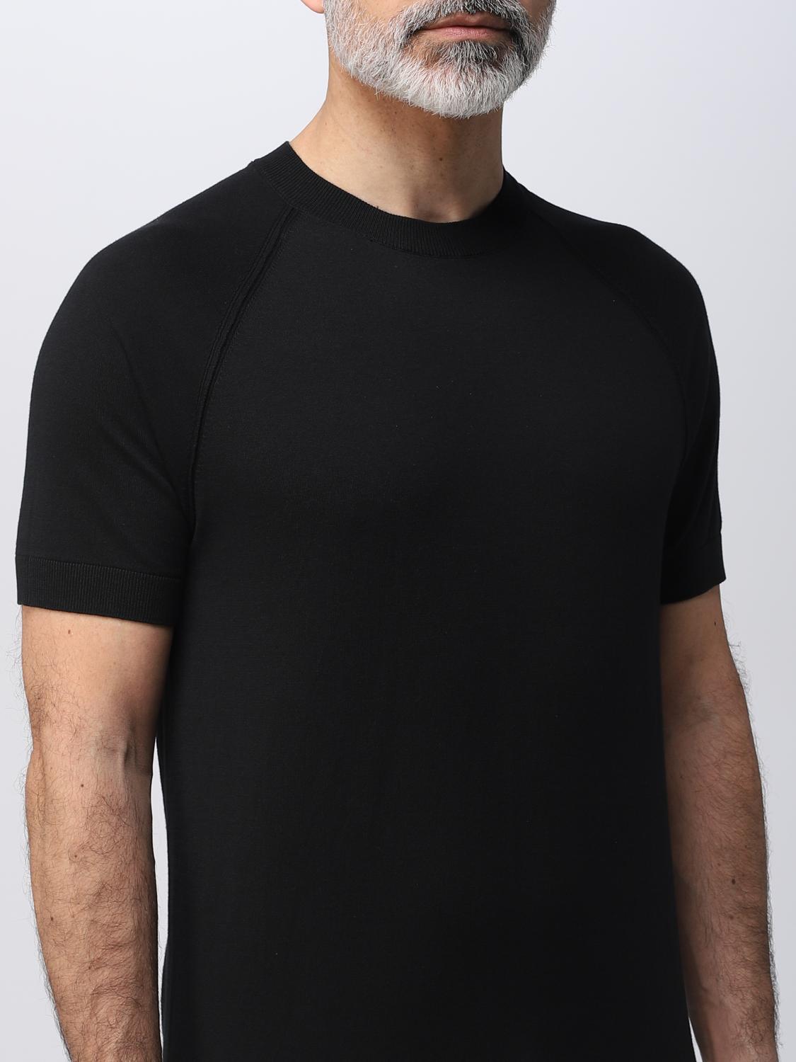PAOLO PECORA T-SHIRT: Pull homme Paolo Pecora, Noir - Img 4