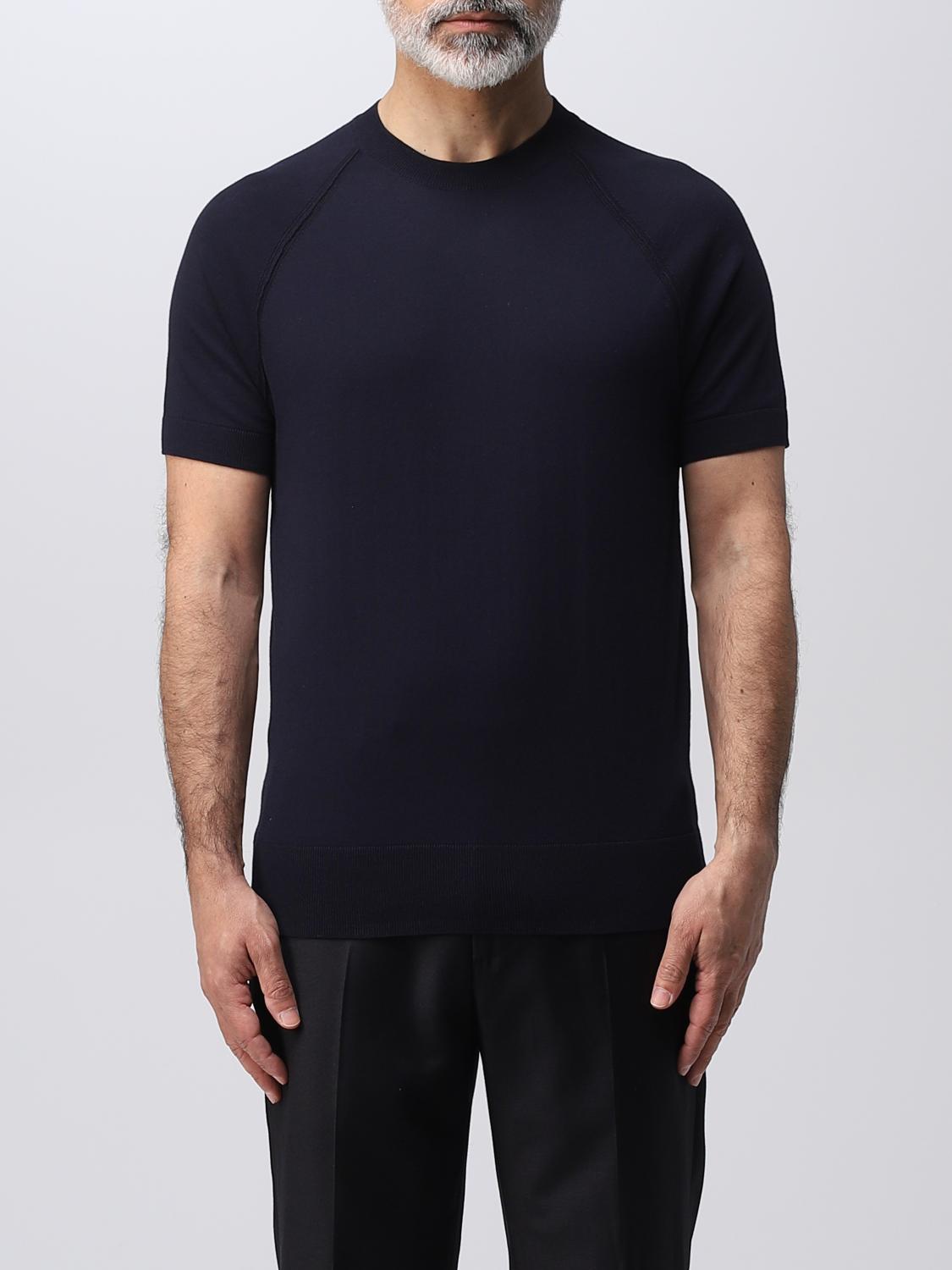 PAOLO PECORA T-SHIRT: Pull homme Paolo Pecora, Bleu - Img 1