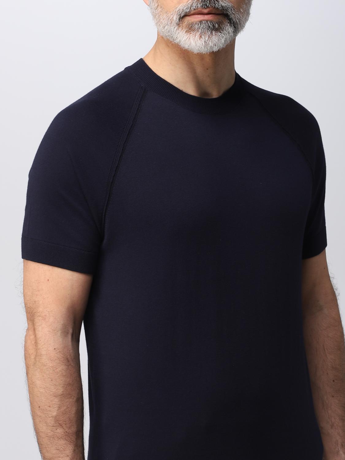 PAOLO PECORA T-SHIRT: Pull homme Paolo Pecora, Bleu - Img 3