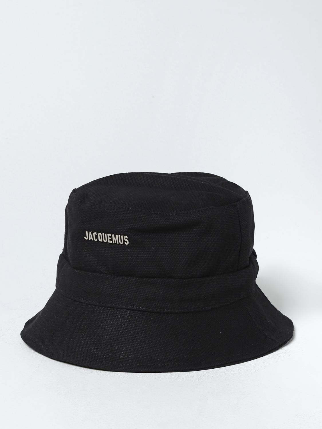 JACQUEMUS GORRO: Gorro hombre Jacquemus, Negro - Img 1