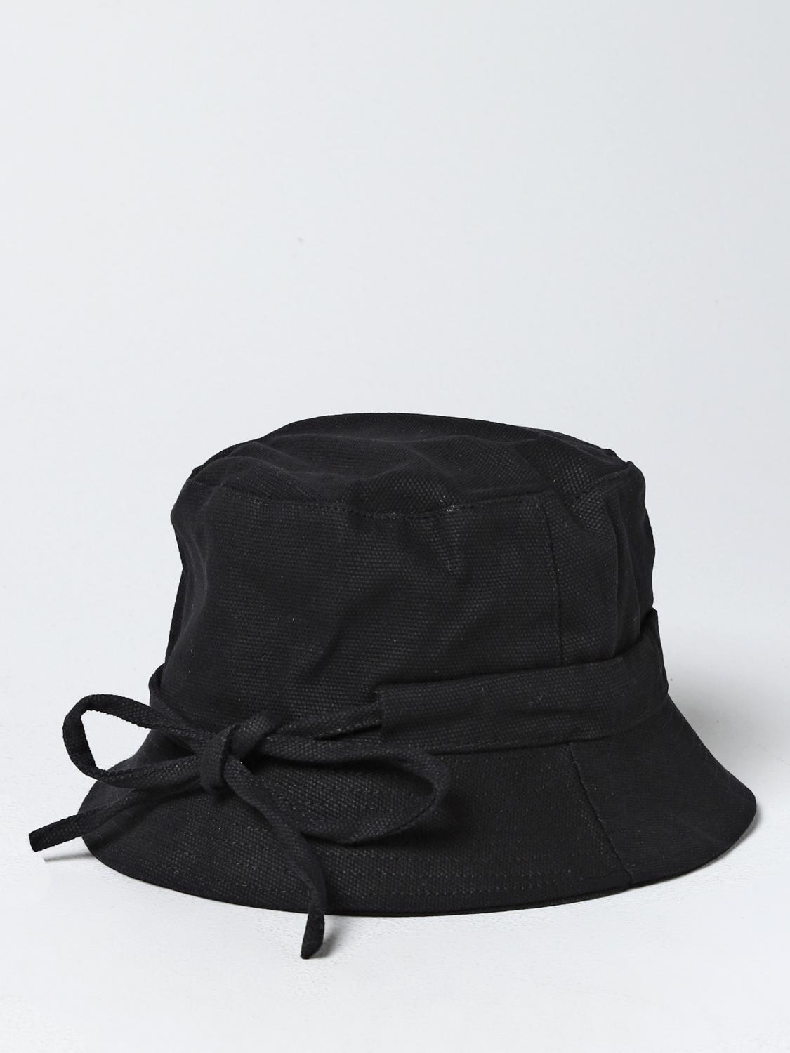 JACQUEMUS GORRO: Gorro hombre Jacquemus, Negro - Img 2