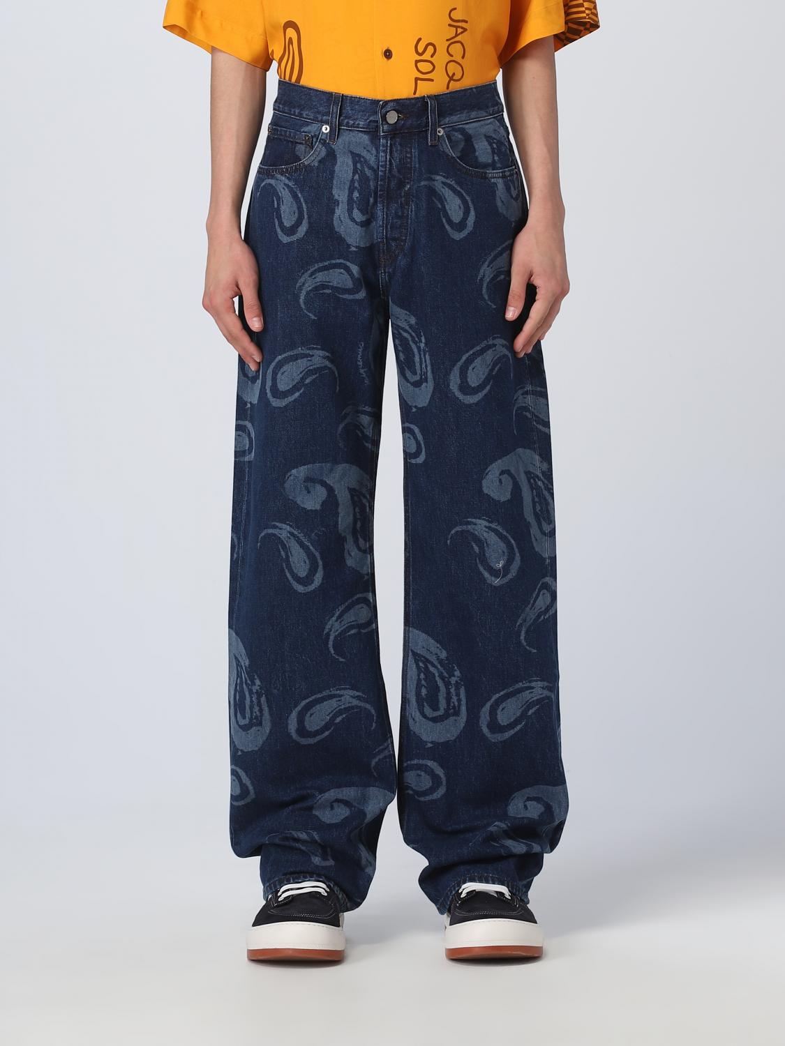 JACQUEMUS JEANS: Jeans men Jacquemus, Blue - Img 1