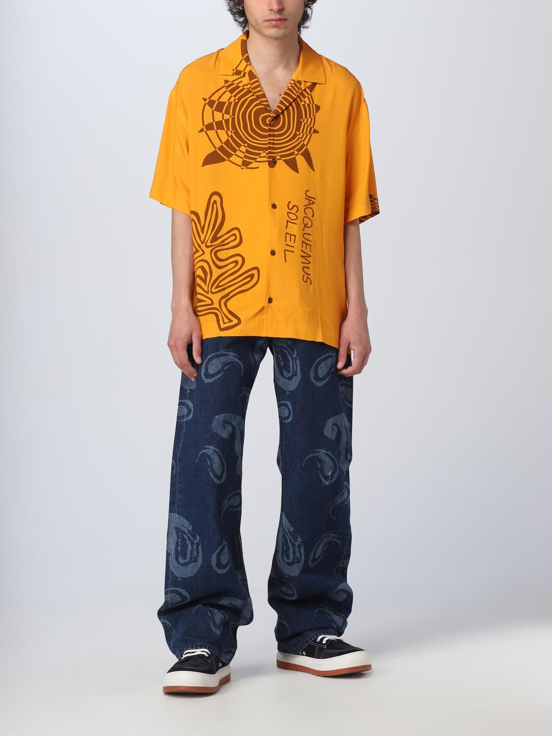 JACQUEMUS JEANS: Jeans men Jacquemus, Blue - Img 2
