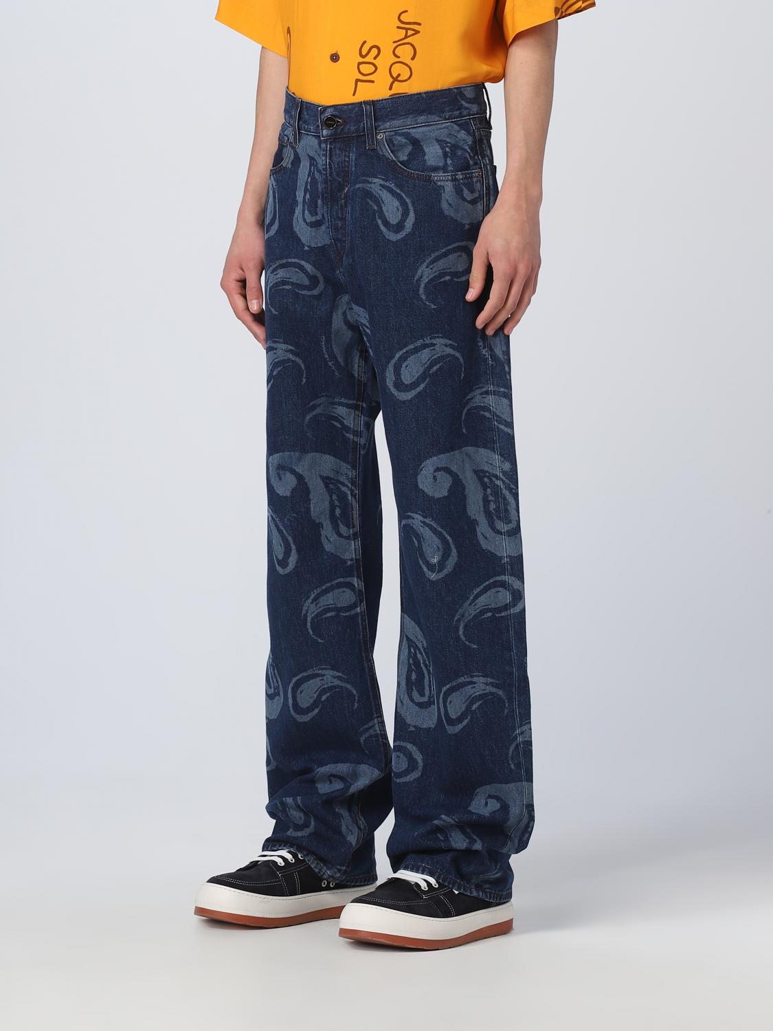 JACQUEMUS JEANS: Jeans men Jacquemus, Blue - Img 4