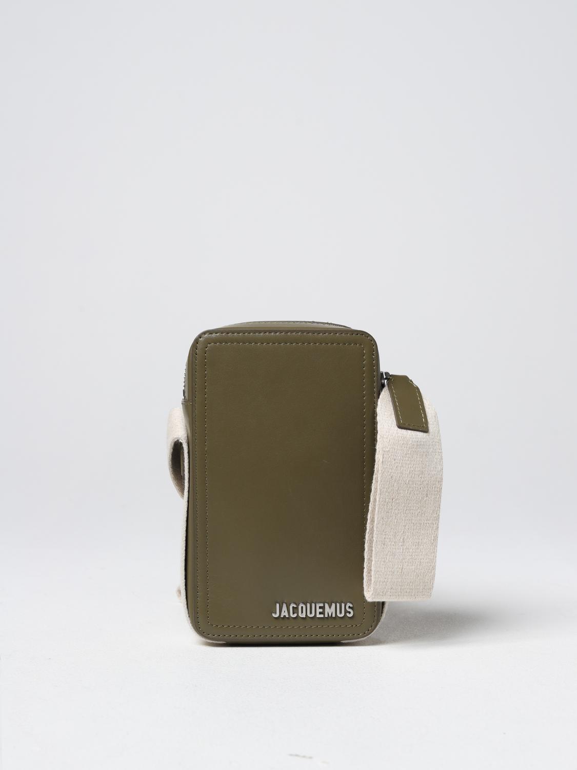 JACQUEMUS UMHÄNGETASCHE: Tasche herren Jacquemus, Kaki - Img 1