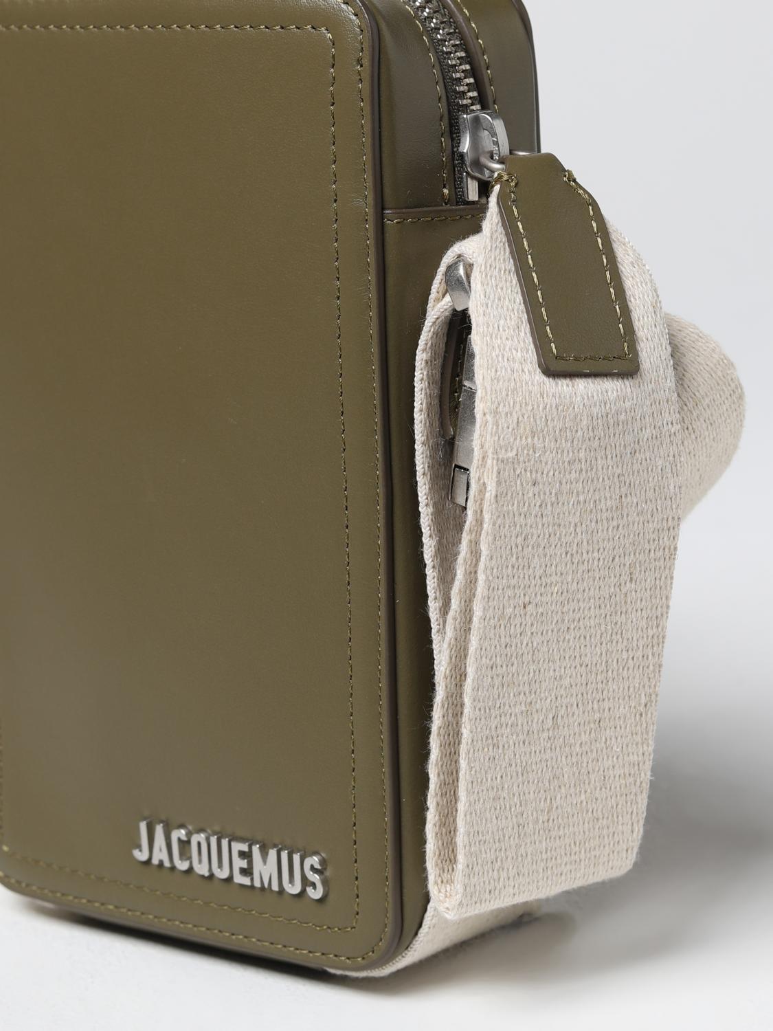 JACQUEMUS UMHÄNGETASCHE: Tasche herren Jacquemus, Kaki - Img 3
