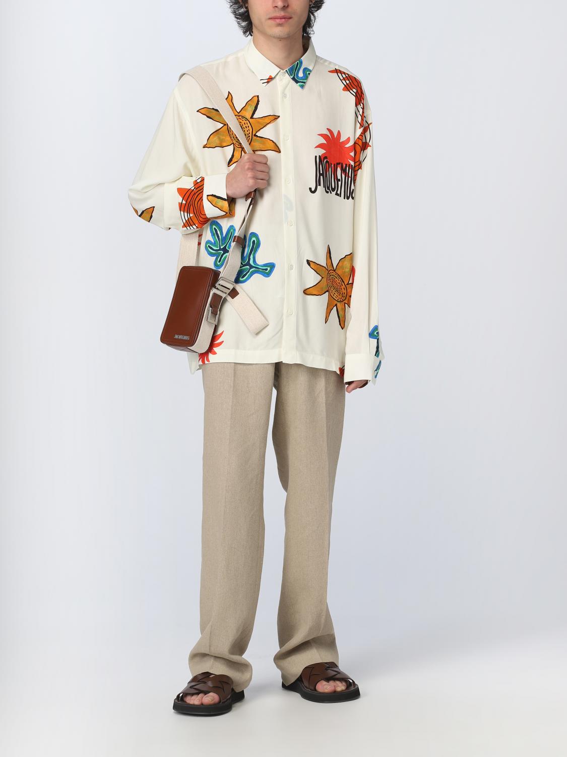 JACQUEMUS BANDOLERA: Bolsos hombre Jacquemus, Marrón - Img 2
