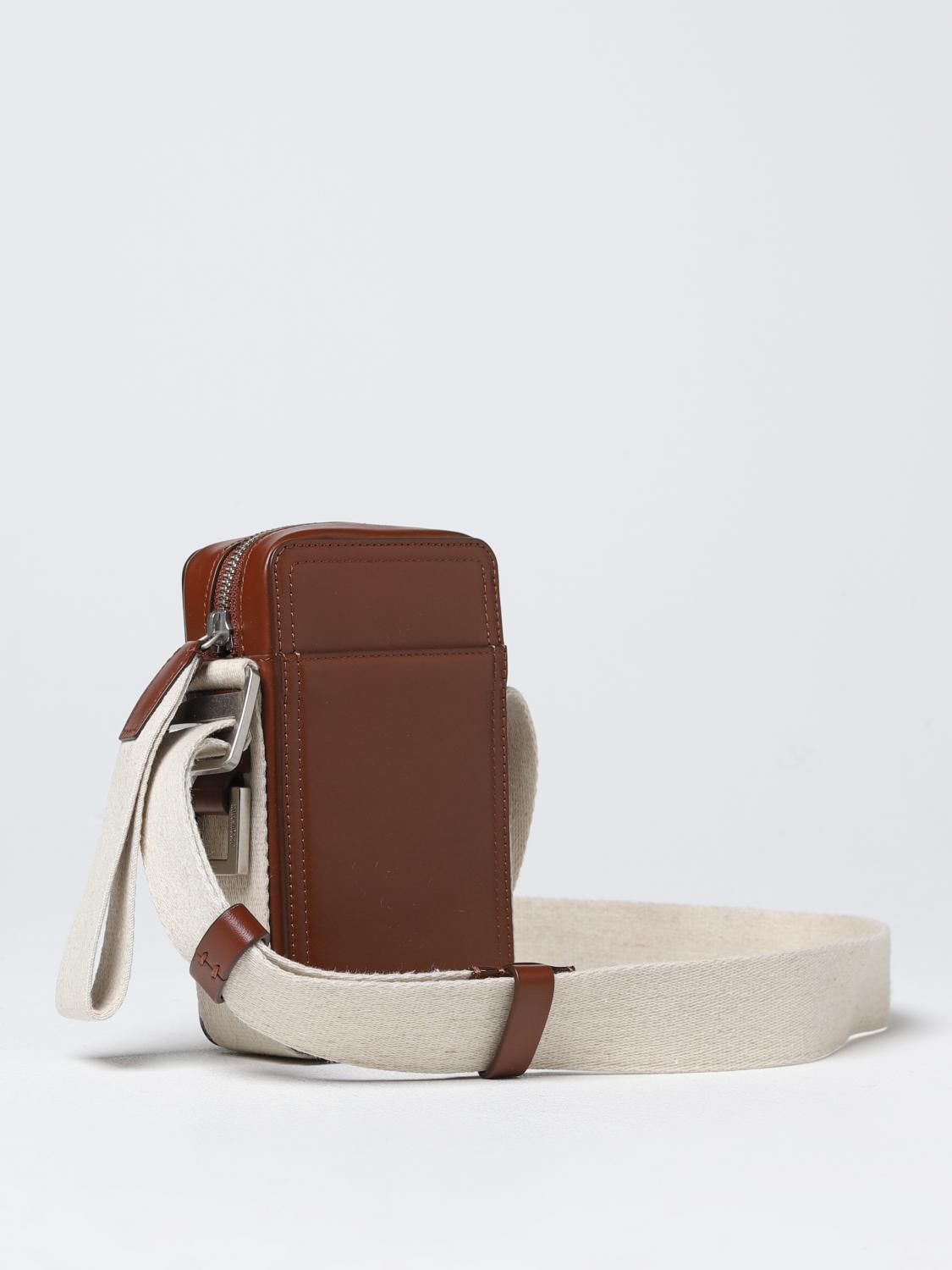 JACQUEMUS BANDOLERA: Bolsos hombre Jacquemus, Marrón - Img 3