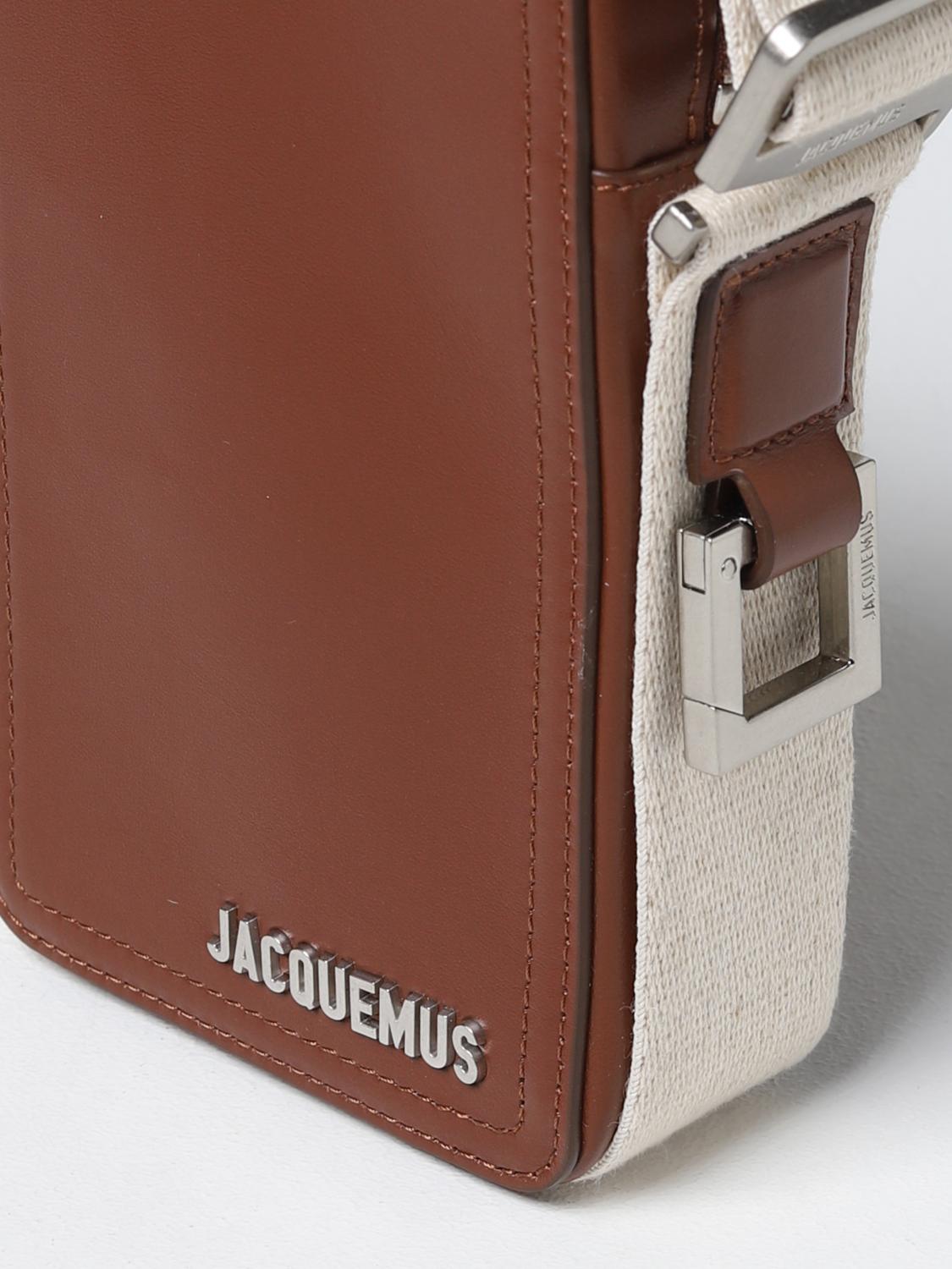 JACQUEMUS BANDOLERA: Bolsos hombre Jacquemus, Marrón - Img 4