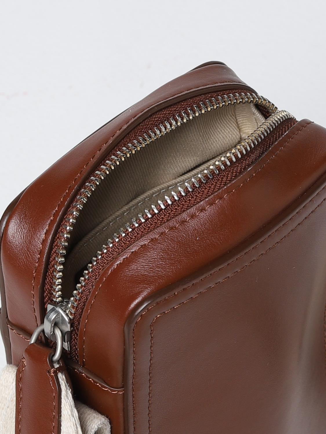JACQUEMUS BANDOLERA: Bolsos hombre Jacquemus, Marrón - Img 5
