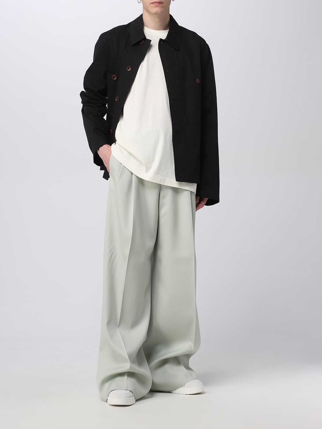 LEMAIRE CAMICIA: Camicia Lemaire in cotone, Nero - Img 2