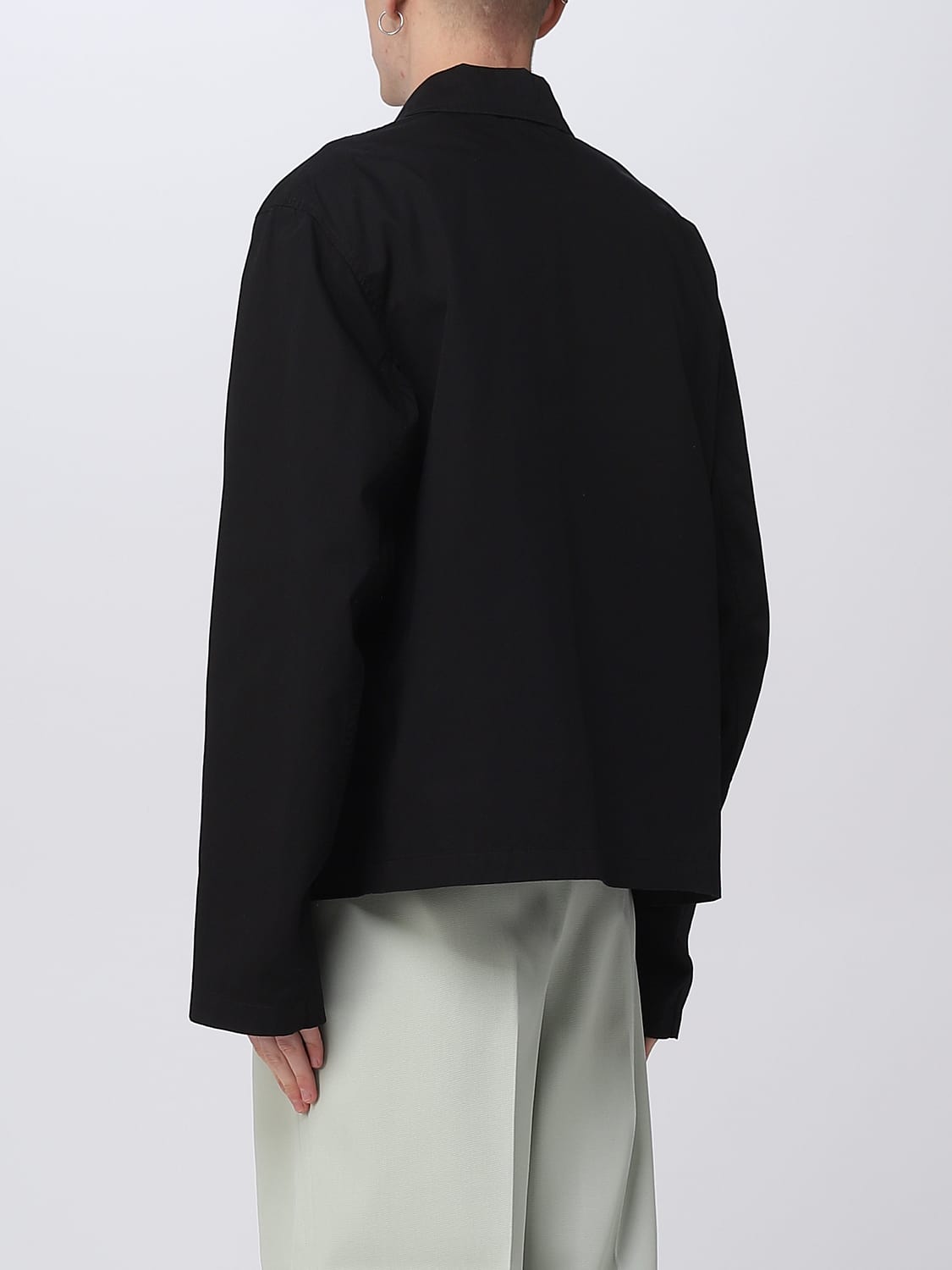 LEMAIRE CAMICIA: Camicia Lemaire in cotone, Nero - Img 3