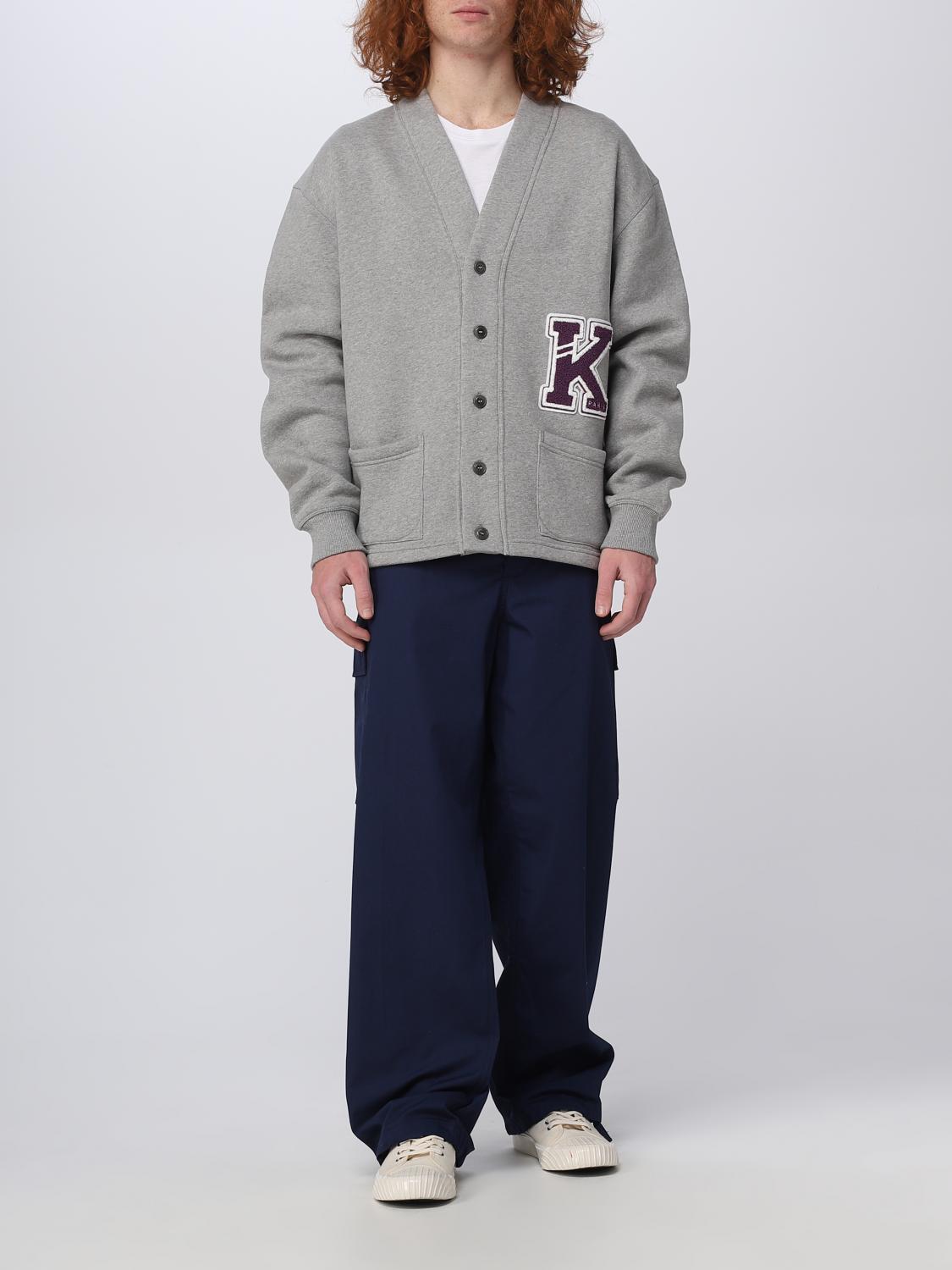 Kenzo スウェットシャツ メンズ - グレー | FD55SW4954MB | GIGLIO.COM