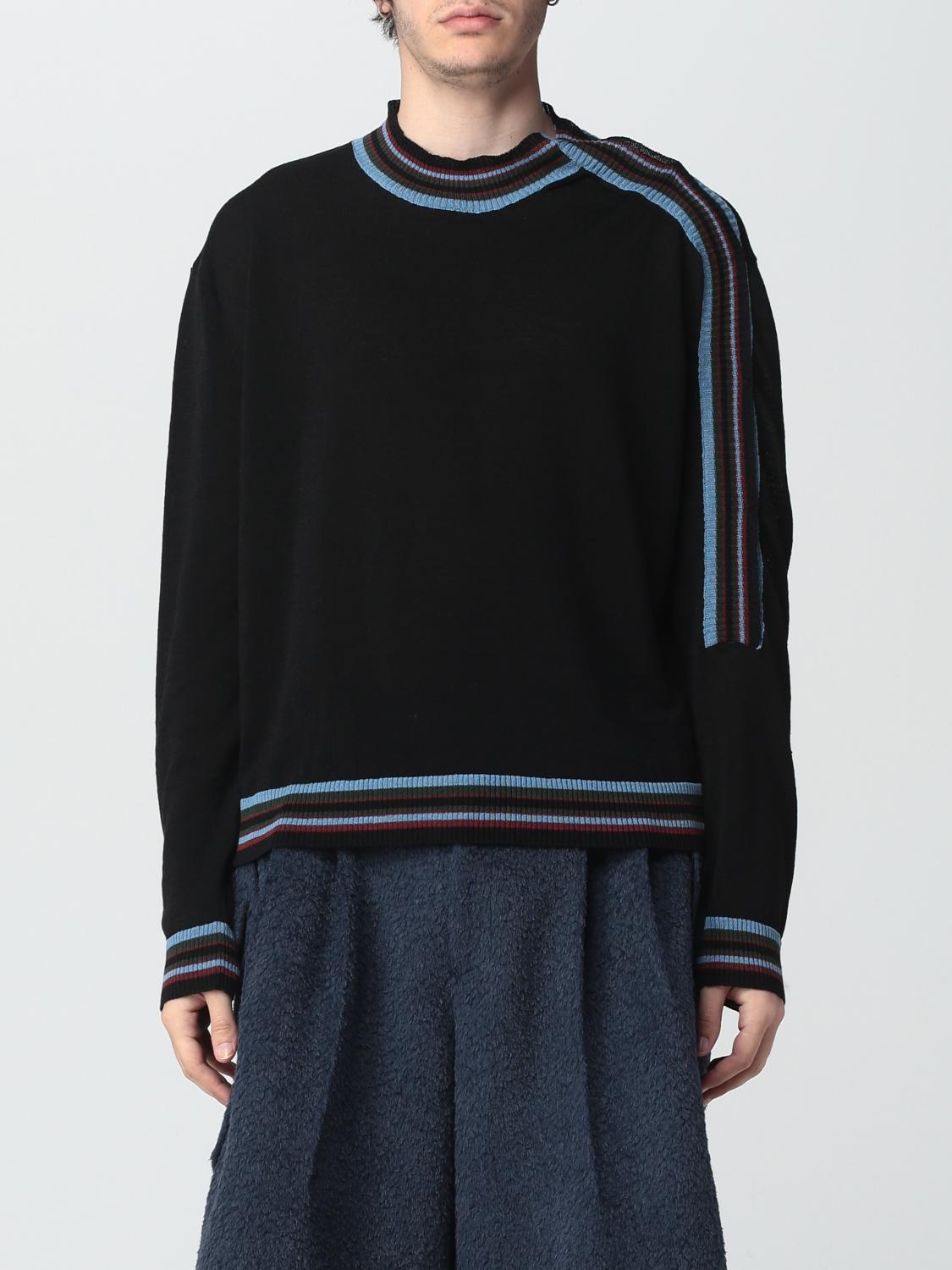 KIKO KOSTADINOV: Sweater men - Black | Kiko Kostadinov KIKO KOSTADINOV: Sweater men - Black | Kiko Kostadinov