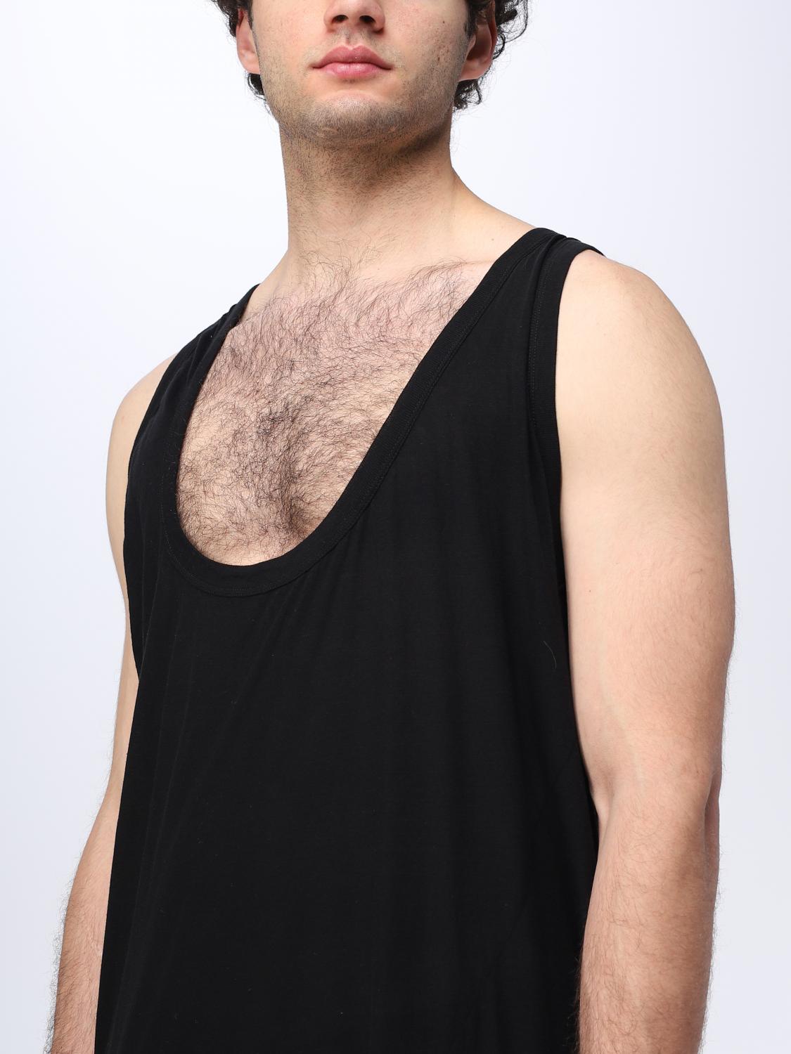 RICK OWENS CANOTTA: Canotta uomo Rick Owens, Nero - Img 4