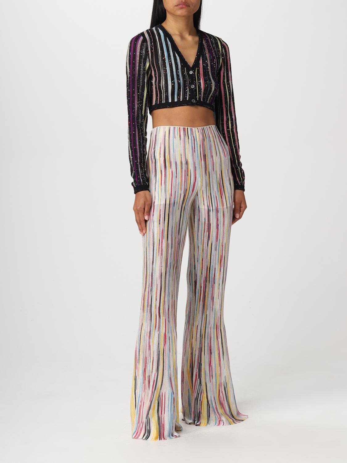 MISSONI PANTALONI: Pantalone Missoni in viscosa, Nero - Img 2
