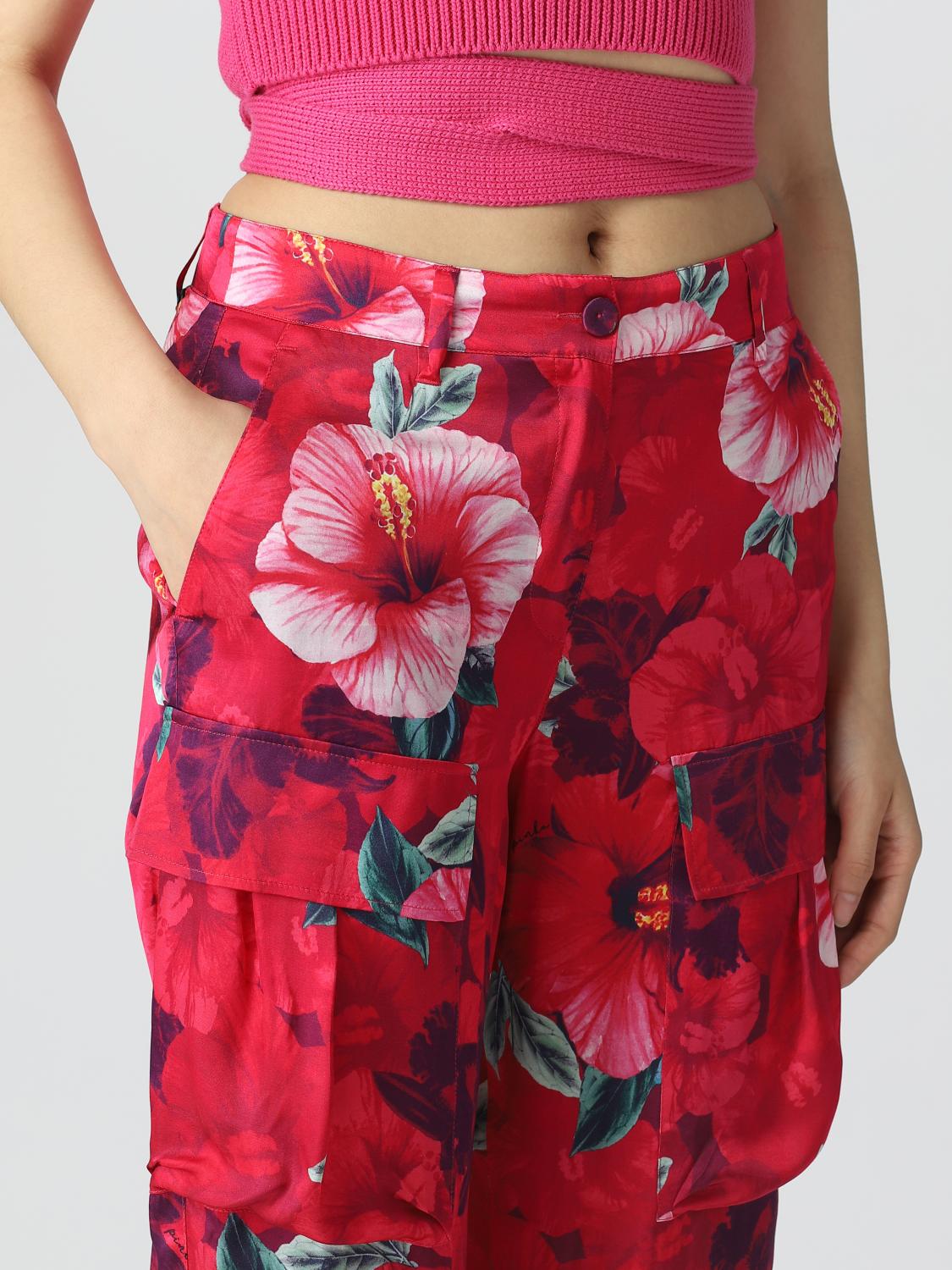 パンツ PINKO Woman Pants Fuchsia 100897A0MP P87 Pinko Outlet: Pants woman - Fuchsia | Pinko pants 100897A0MP