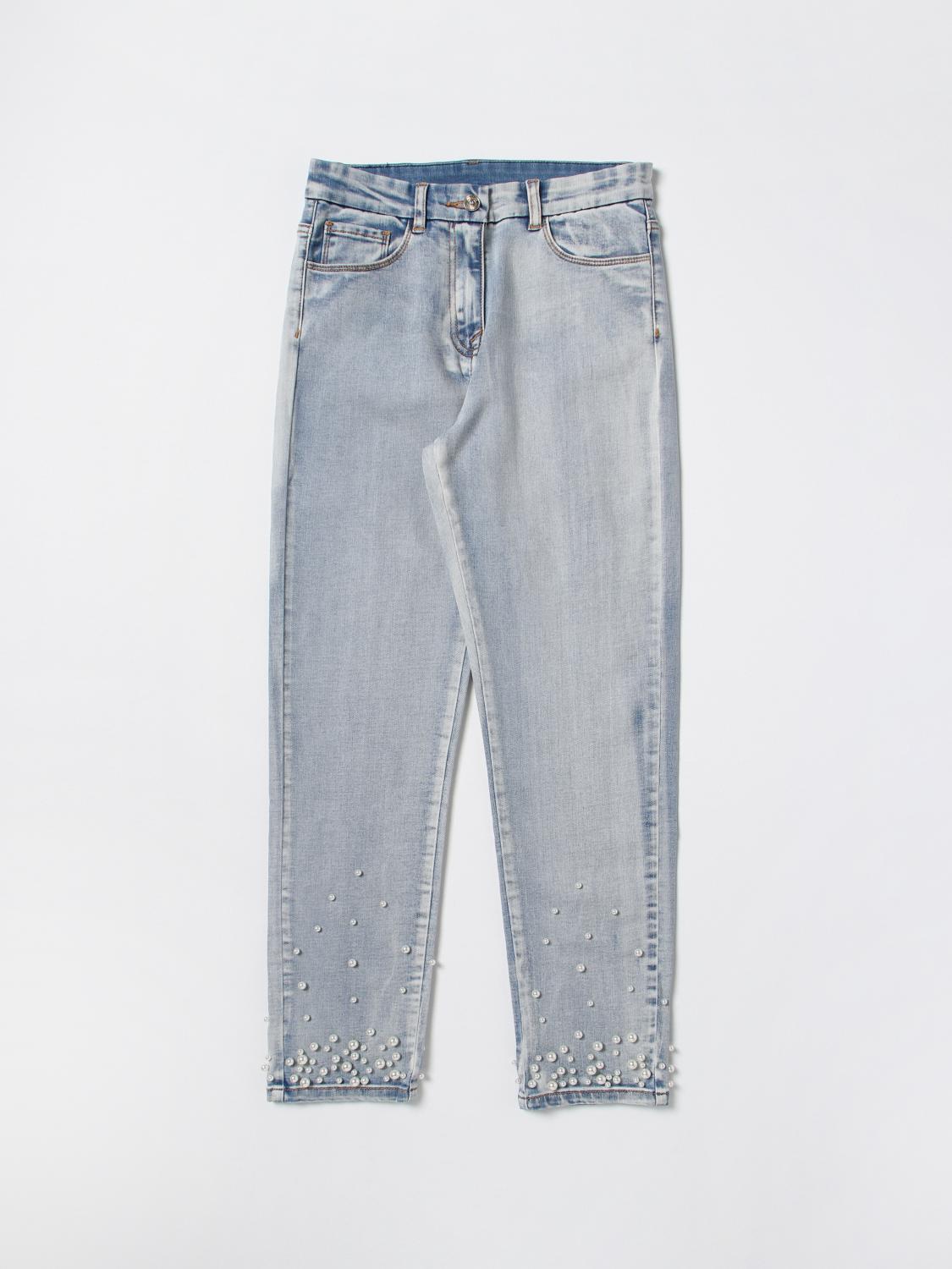 MONNALISA JEANS: Vaquero niños Monnalisa, Denim - Img 1