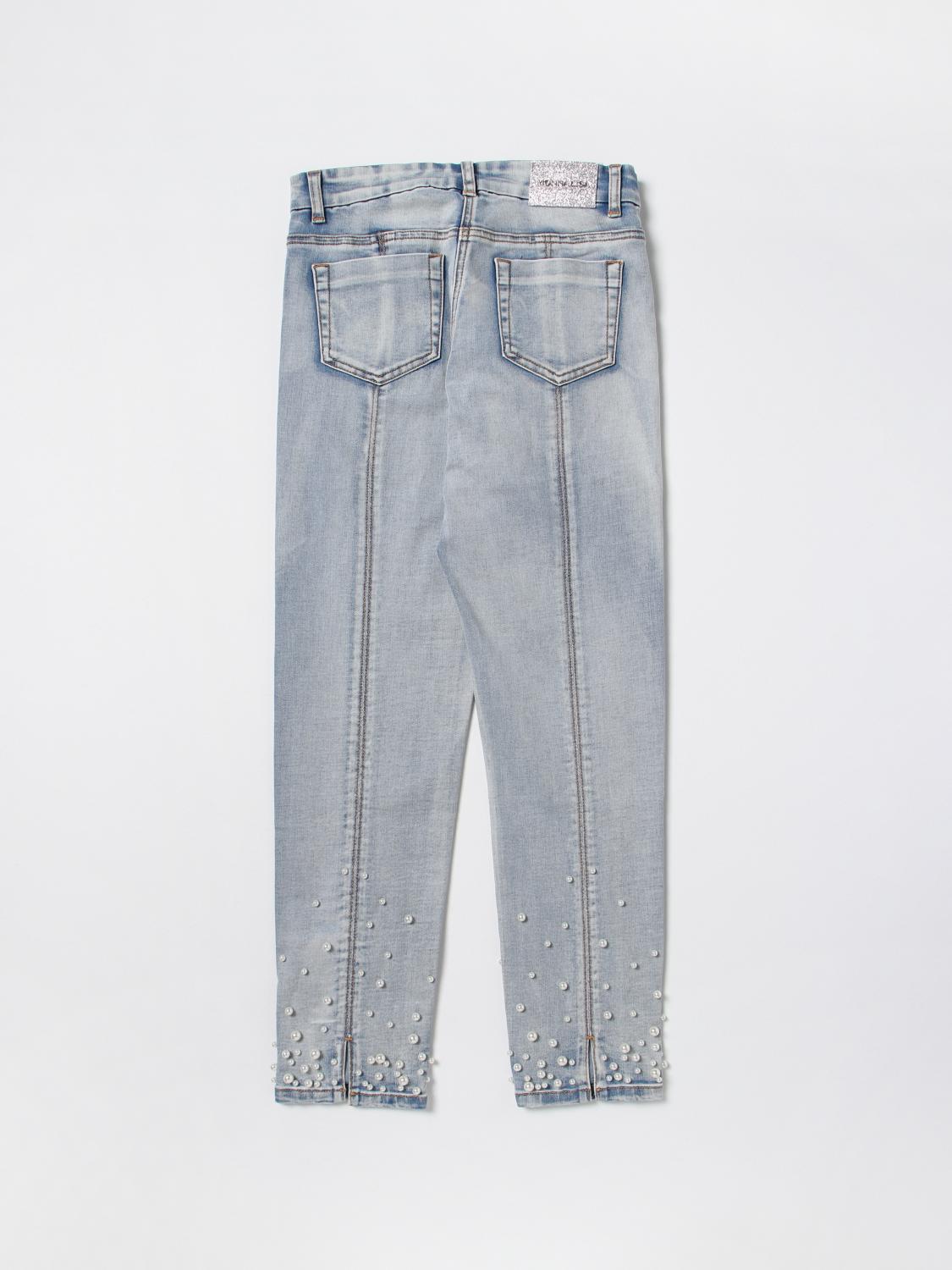 MONNALISA JEANS: Vaquero niños Monnalisa, Denim - Img 2