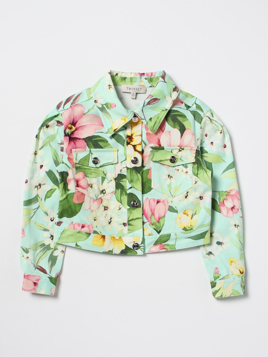 TWINSET CHAQUETA: Chaqueta niños Twinset, Rosa - Img 1