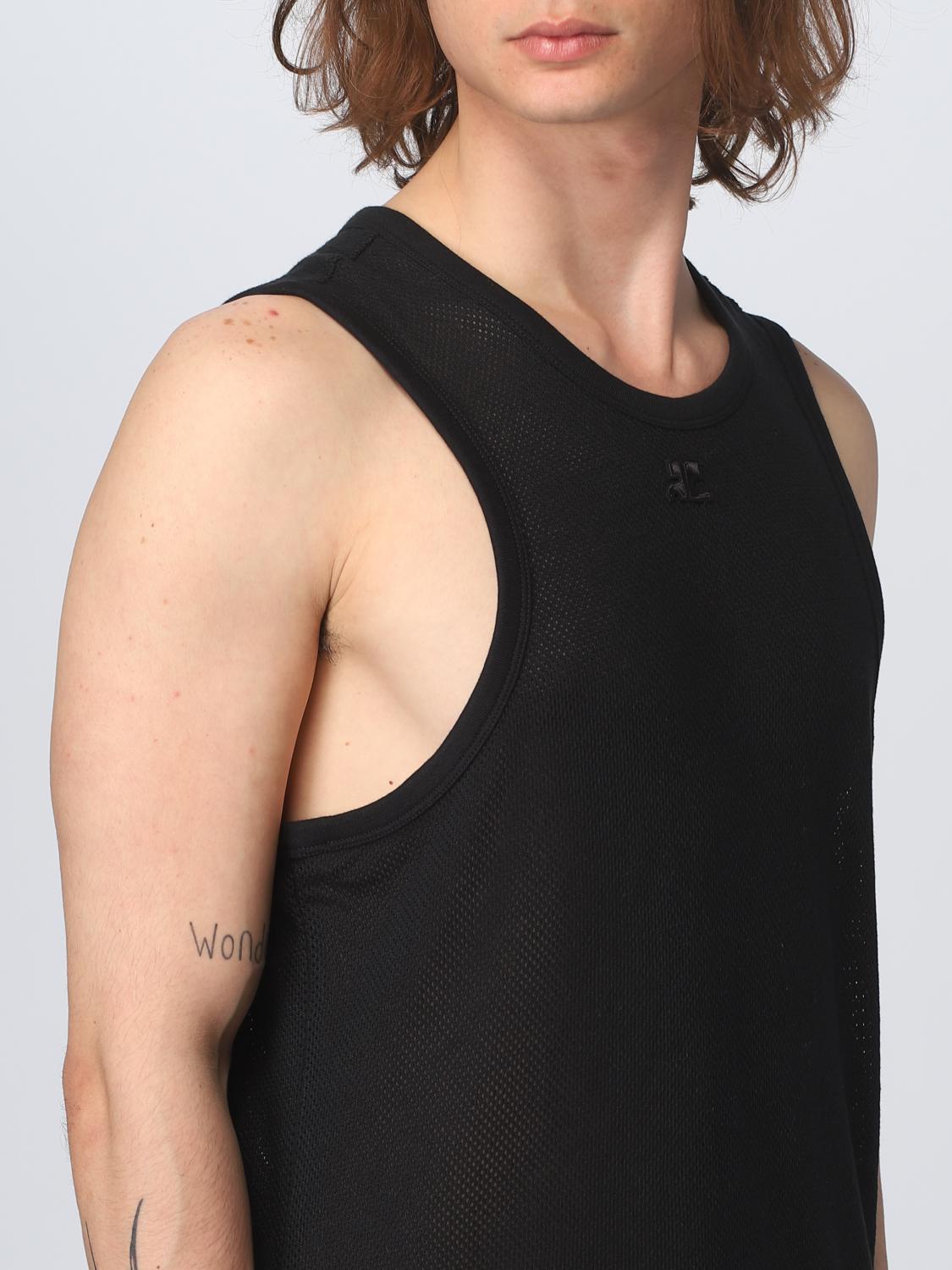 COURRÈGES JERSEY: Jersey hombre CourrÈges, Negro - Img 5