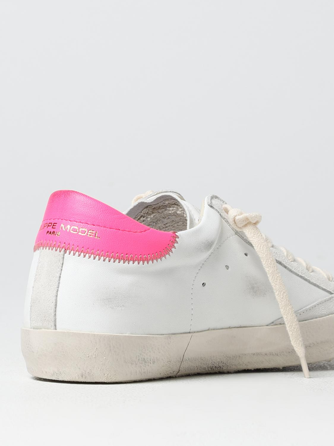 PHILIPPE MODEL ZAPATILLAS: Zapatillas mujer Philippe Model, Blanco - Img 3