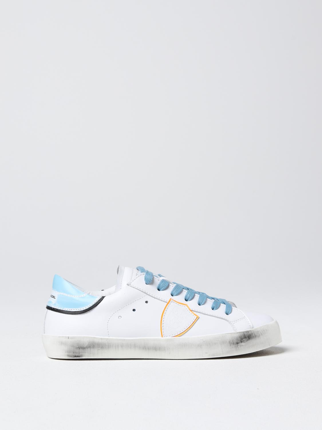 PHILIPPE MODEL JUNIOR ZAPATILLAS: Zapatos niños Philippe Model Junior, Blanco - Img 1