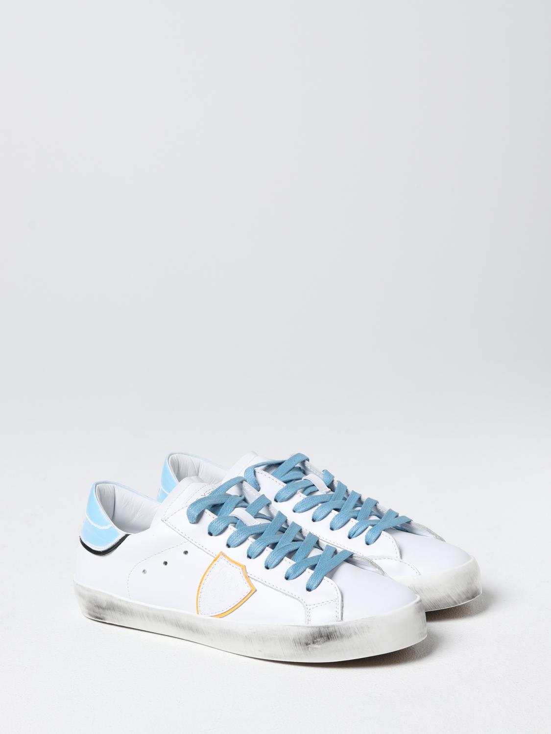 PHILIPPE MODEL JUNIOR ZAPATILLAS: Zapatos niños Philippe Model Junior, Blanco - Img 2